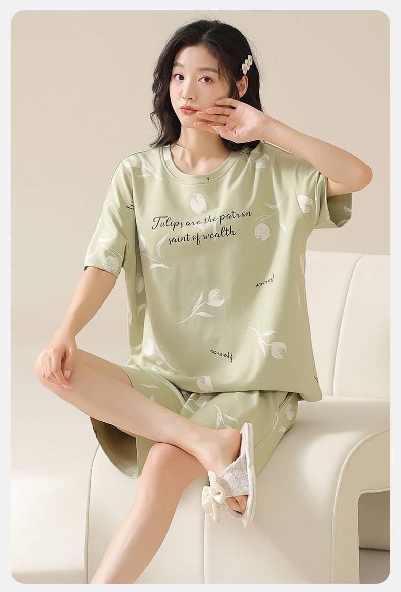 綠色鬱金香
