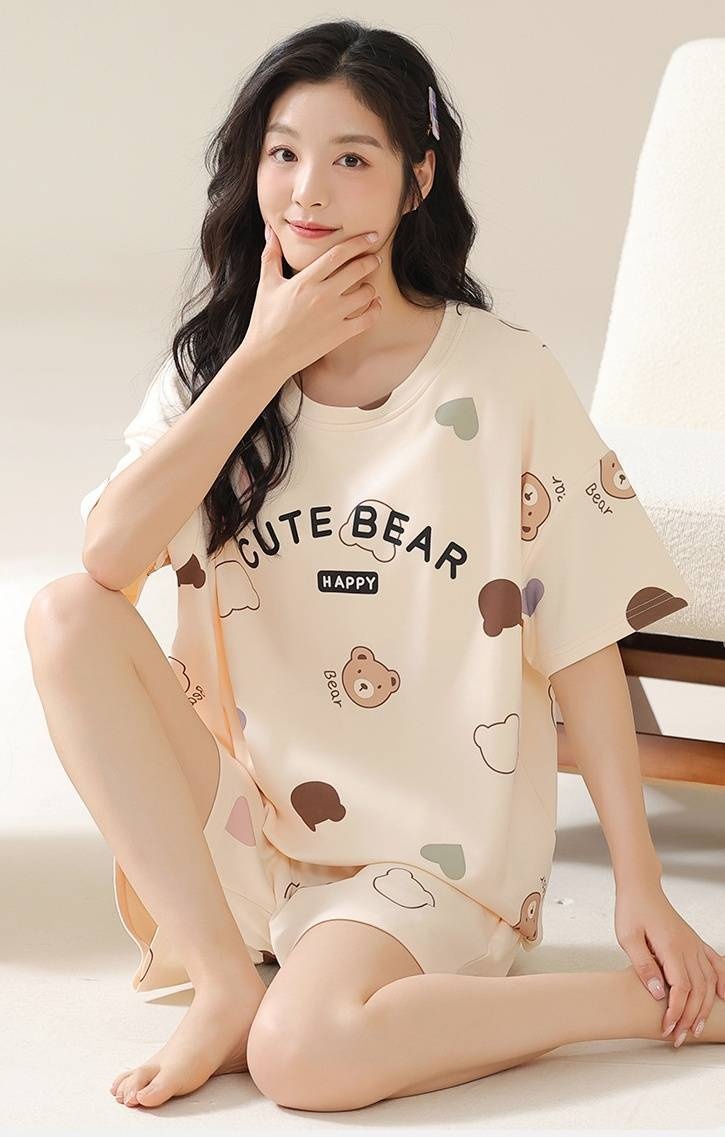 彩色愛心熊